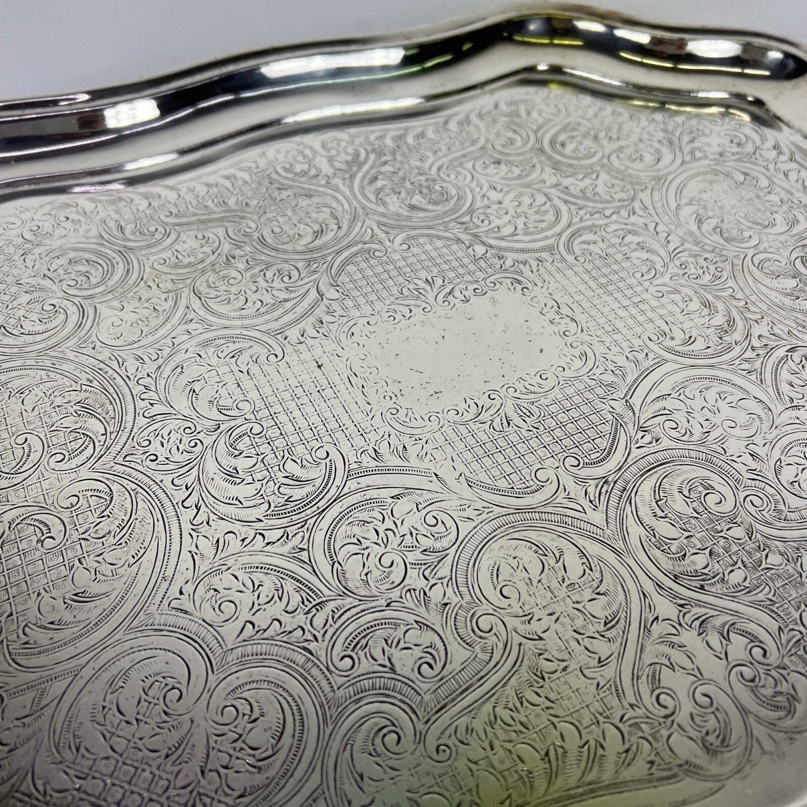 Vassoio in Argento Placcato sheffield antico silver plated con manici da tavola Categoria  Sheffield & Argento