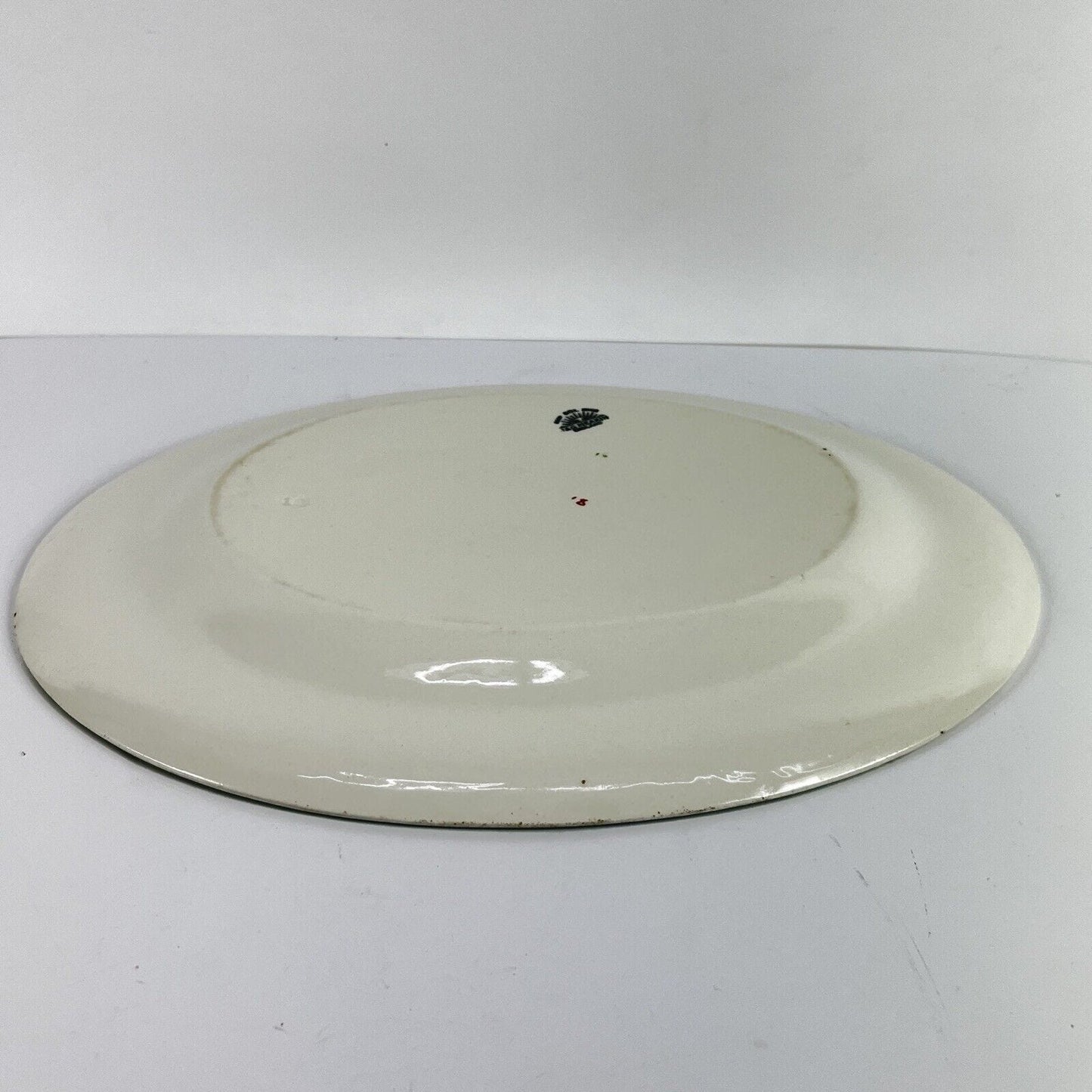 Vassoio piatto da portata inglese in ceramica d'epoca stile art Decò Narcisi '20 Categoria Piatti Vassoio