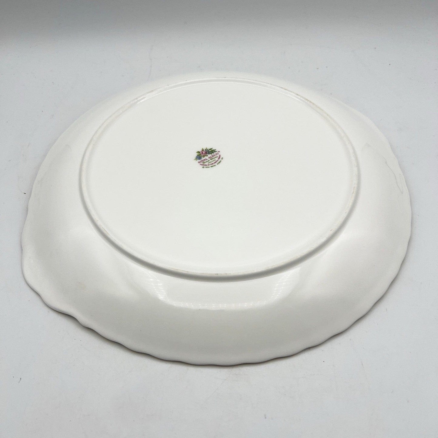 Vassoio piatto torta in porcellana Royal Albert con mesi Flower Of The Month Categoria  Piatti Vassoio