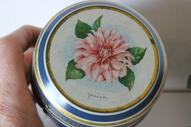 VECCHIA SCATOLA IN LATTA DA COLLEZIONE biscotti INGLESI KEMPS BARATTOLO VINTAGE Categoria Pubblicità vintage