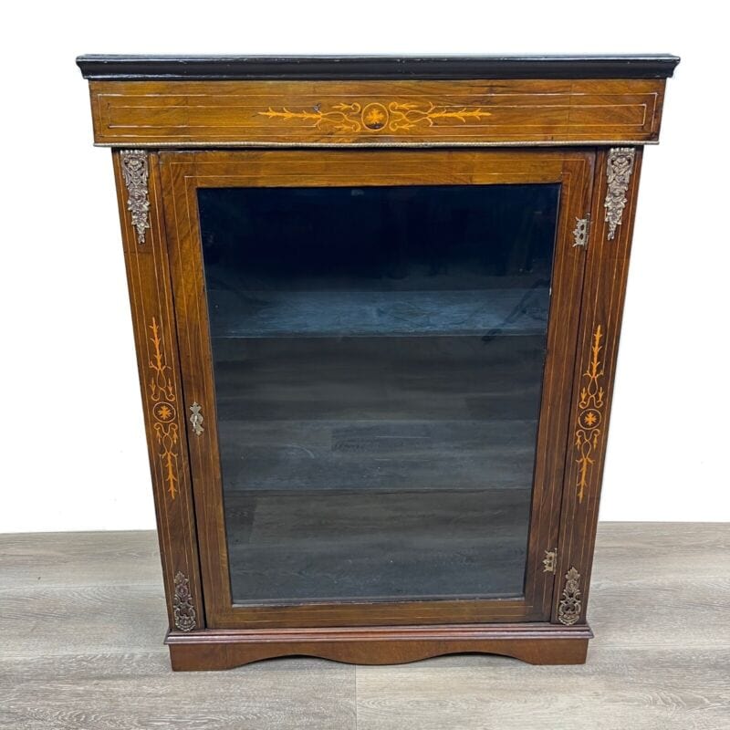 Vetrina Antica Epoca 800 Vetrinetta bassa Cristalliera libreria stile vittoriano Categoria Vetrine
