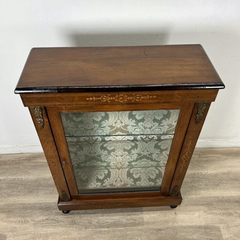 Vetrina Antica epoca 800 Vetrinetta Cristalliera libreria stile vittoriano Categoria Arredamento