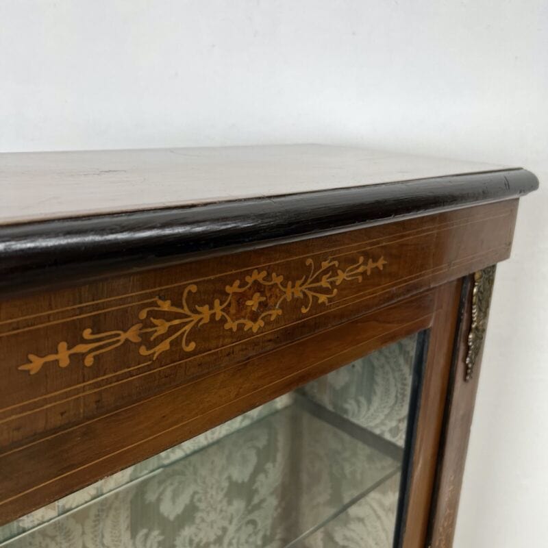 Vetrina Antica epoca 800 Vetrinetta Cristalliera libreria stile vittoriano Categoria Arredamento