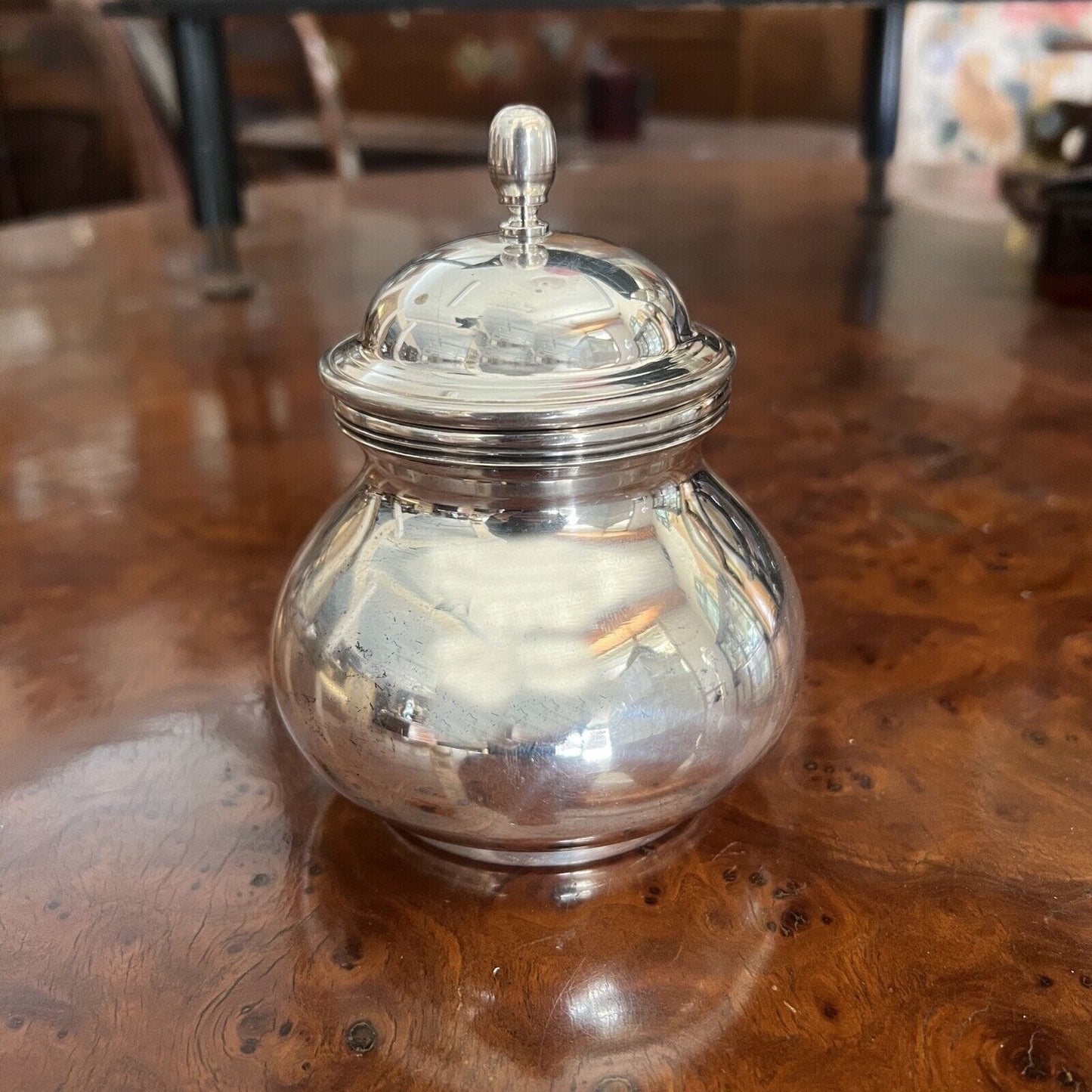 Zuccheriera in argento placcato stile sheffield 800 inglese ciotola Royal Family Categoria Sheffield & Argento