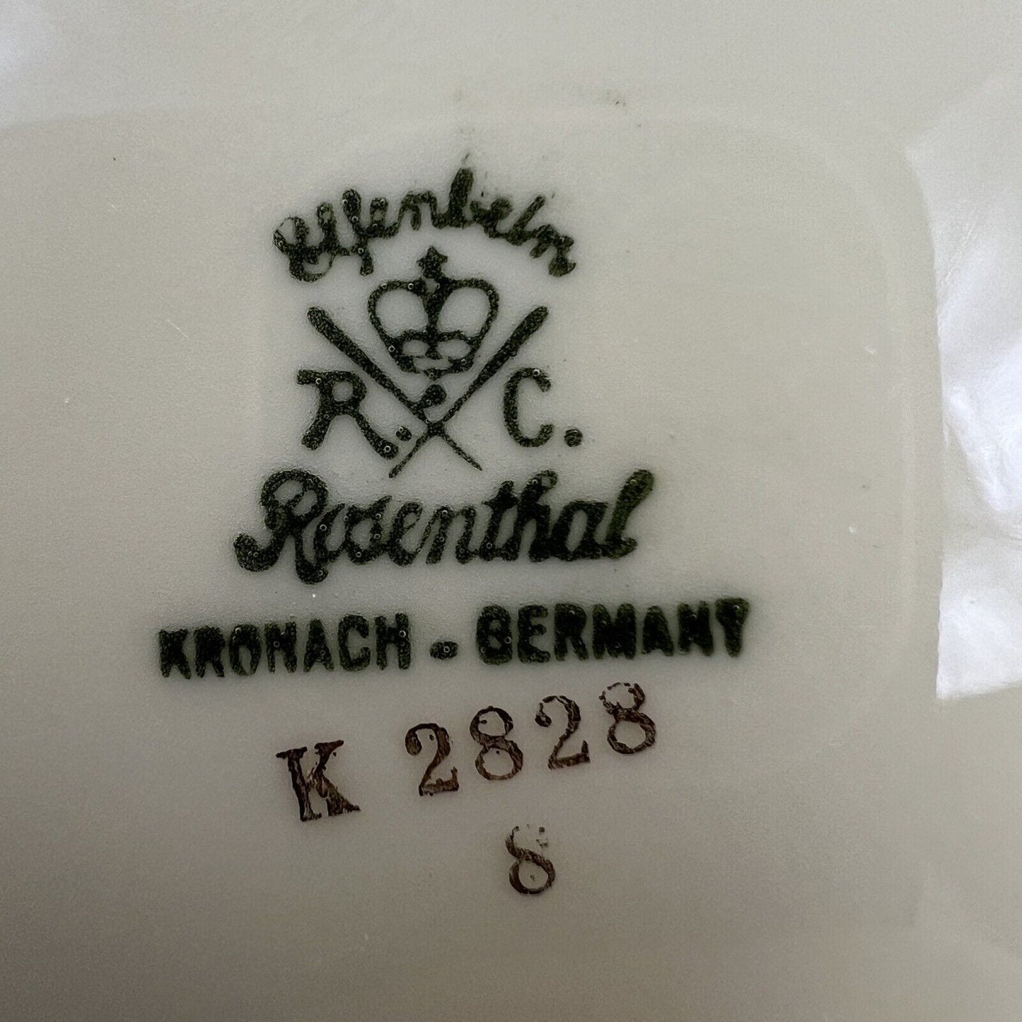 Zuppiera antica in porcellana Rosenthal Legumiera d'epoca 900 tedesca Germania Categoria Zuppiere