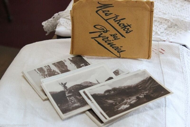 17 FOTOGRAFIE VINTAGE DEI PIRENEI COLLEZIONE DI FOTO MES PHOTO DES PYRENEES .Oggetti in Svendita