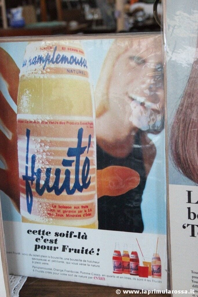 4 PUBBLICITA FRANCESI VINTAGE: DELESPAUL NESTLE EVIAN L'APTESIENNE ADVERTISING Pubblicità vintage