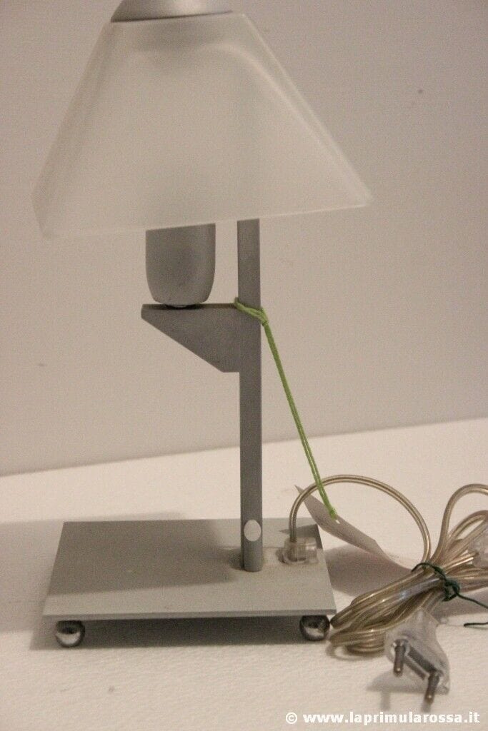 ALBANI LIGHTING LUMETTO DIFFUSORE VETRO H cm 30 - ABAT JOUR - ITALIAN TABLE LAMP Lampade Appliques