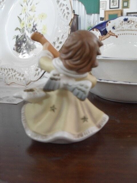 ANGELO VINTAGE IN PORCELLANA TEDESCA GOEBEL PORCELAIN CHERUB MADE GERMANY Ceramiche e Porcellane