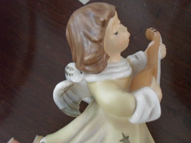 ANGELO VINTAGE IN PORCELLANA TEDESCA GOEBEL PORCELAIN CHERUB MADE GERMANY Ceramiche e Porcellane