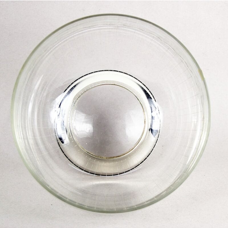 Antica Alzata centrotavola in argento 800 cristallo serigrafato fruttiera coppa Sheffield & Argento