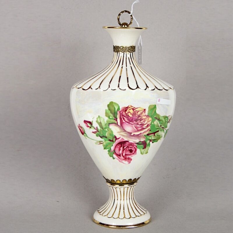 Antica bottiglia da liquore vintage in ceramica porcellana di Canova vaso Ceramiche e Porcellane