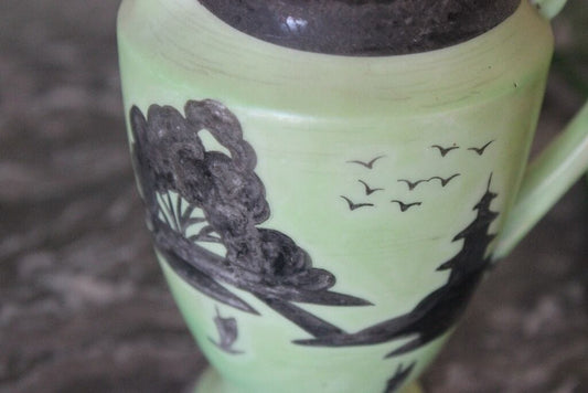 ANTICA BROCCHETTA LATTE IN PORCELLANA MADE GIAPPONE JAPANESE BONE CHINA MILK JUG Ceramiche e Porcellane