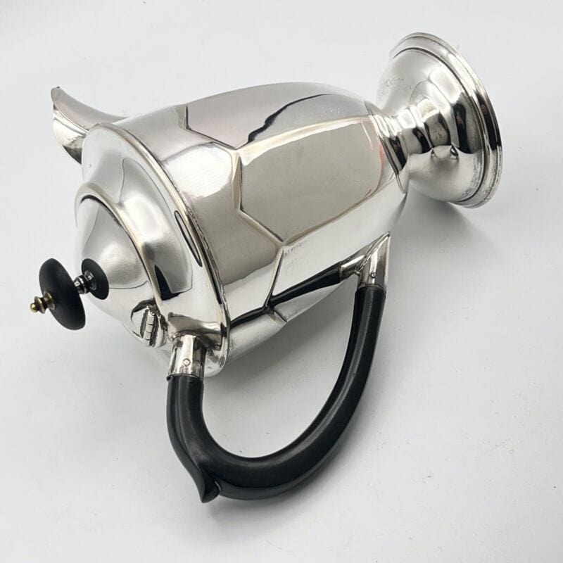 Antica caffettiera inglese in argento silver plated sheffield teiera d'epoca 900 Sheffield & Argento