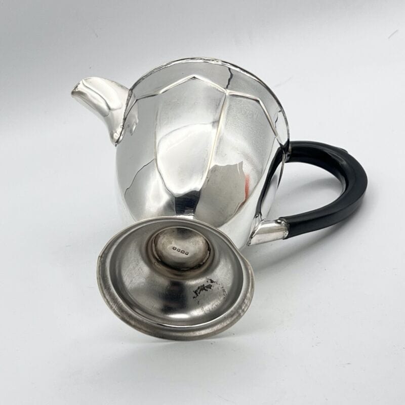 Antica caffettiera inglese in argento silver plated sheffield teiera d'epoca 900 Sheffield & Argento