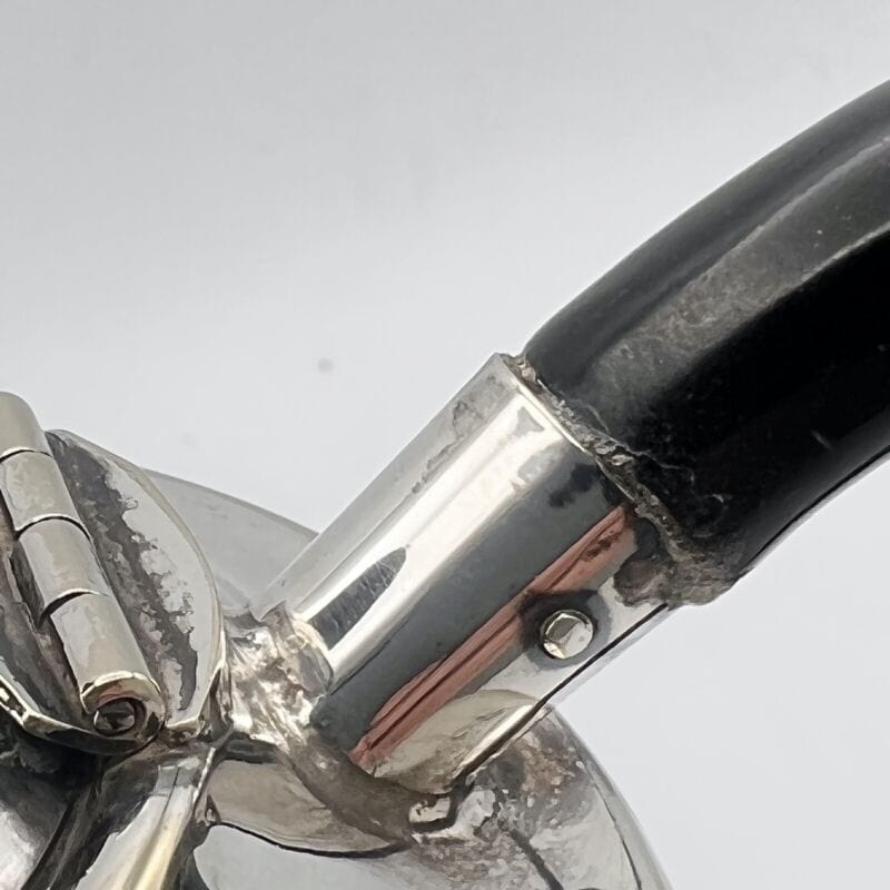 Antica caffettiera inglese in argento silver plated sheffield teiera d'epoca 900 Sheffield & Argento