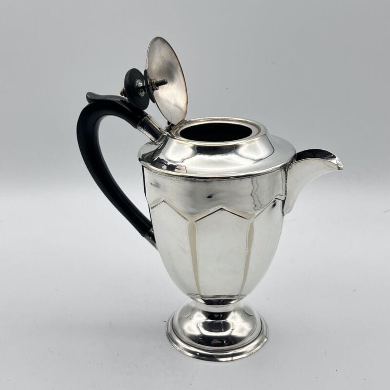 Antica caffettiera inglese in argento silver plated sheffield teiera d'epoca 900 Sheffield & Argento