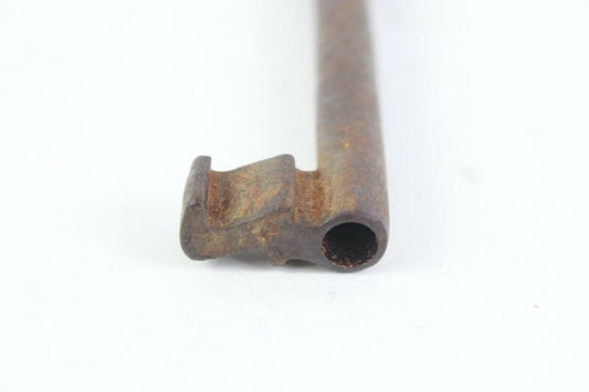 Antica chiave in ferro battuto grande per porta serratura vecchia ferramenta n Restauro