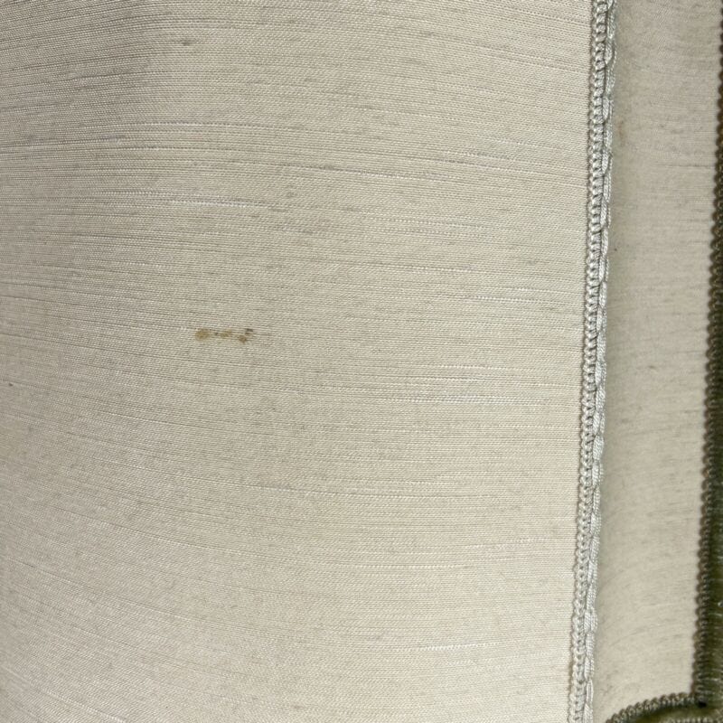 Antica lampada da tavolo in Bronzo dorato con piedi di Leone Paralume Sagomato Lampade Appliques