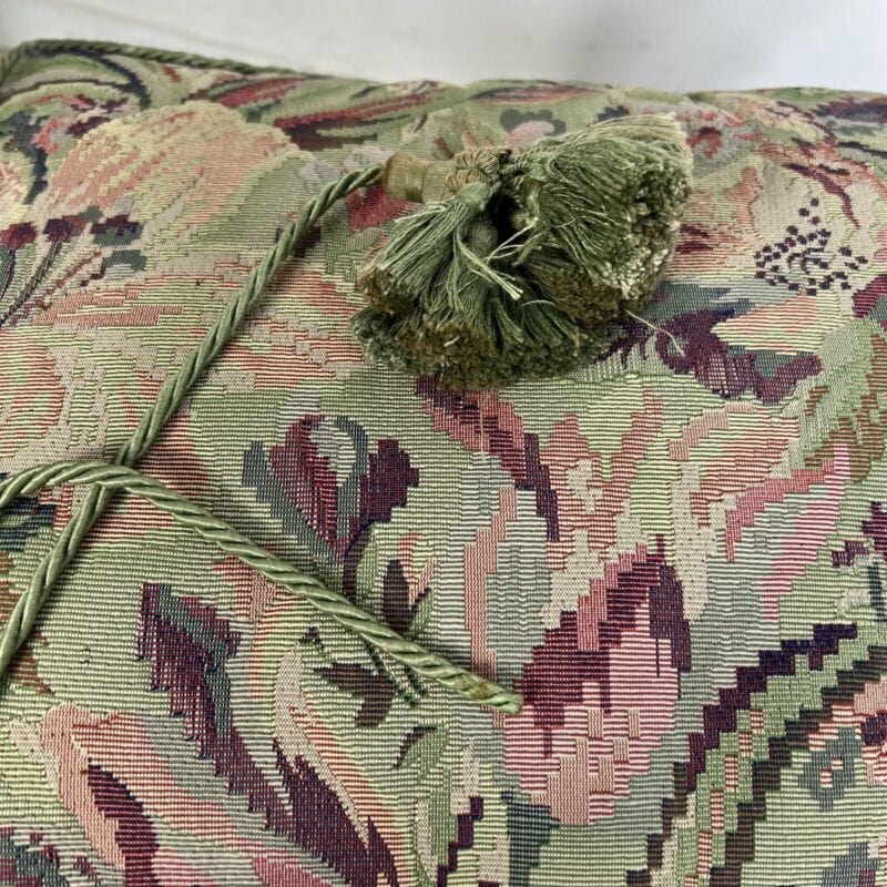 Antica Panchetta dormeuse imbottita sgabello oro stile 800 divanetto panca Arredamento