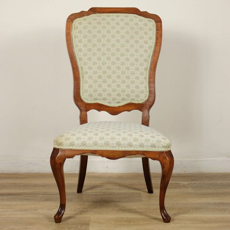 Antica sedia imbottita bassa poltrona poltroncina vintage per camera da letto Arredamento