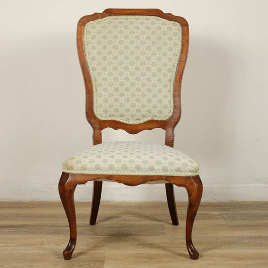 Antica sedia imbottita bassa poltrona poltroncina vintage per camera da letto Arredamento