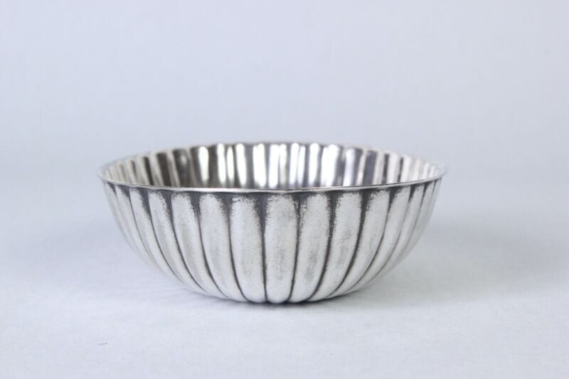 Antica zuccheriera in argento sheffield ciotola in silver plate inglese Calegaro Sheffield & Argento