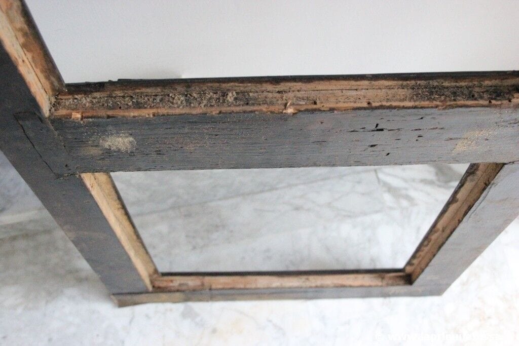 ANTICO PANNELLO DECORATIVO IN LEGNO mt 1,60 VECCHIA ANTA DI RECUPERO - TESTATA Complementi d'arredo