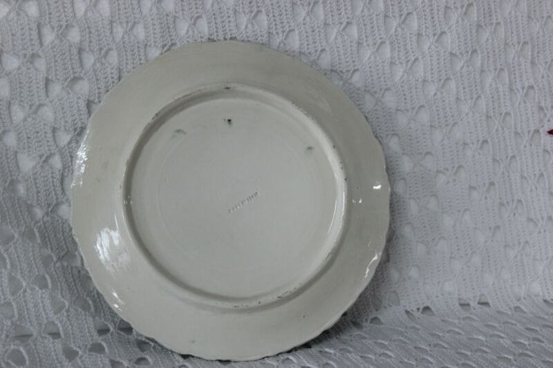 Antico Piatto decorativo vintage in ceramica da appendere a muro frutti Prugne Ceramiche e Porcellane