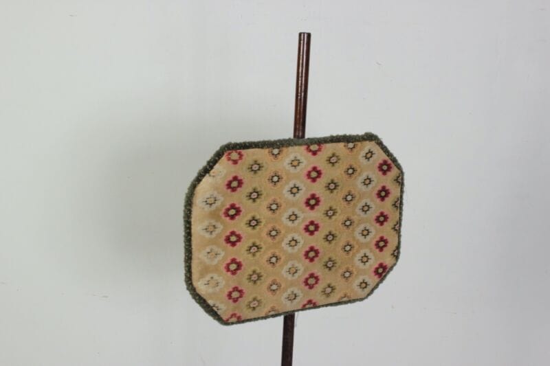 Antico schermo da camino para calore in legno con pannello arazzo regolabile 800 Camino - Parascintille