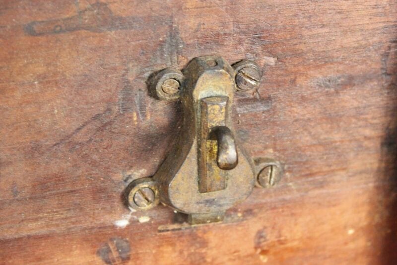 Antico Tavolino tavolo in legno da salotto soggiorno porta telefono pieghevole Arredamento