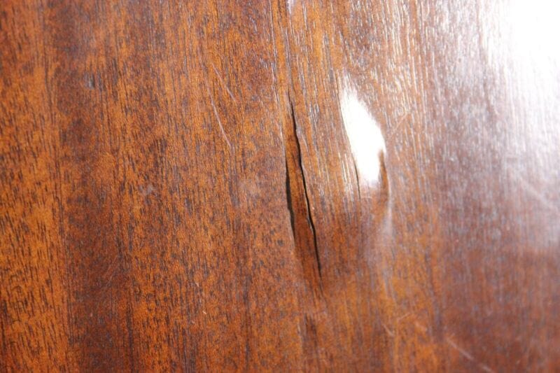ANTICO TAVOLO ROTONDO IN LEGNO DI MOGANO A VELA DA PRANZO INGLESE PIEGHEVOLE Arredamento