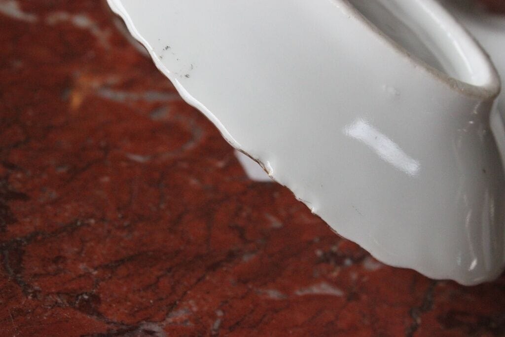 ANTIPASTIERA VINTAGE IN PORCELLANA STEMMA SOUVENIR CINQUE PORT OF RYE BOWL Ceramiche e Porcellane