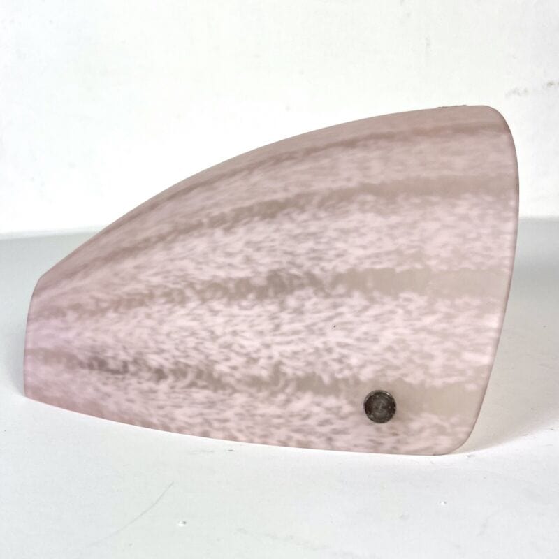 Applique Lampada da parete in vetro di Murano stile classico rosa VM vintage 004 Lampade Appliques