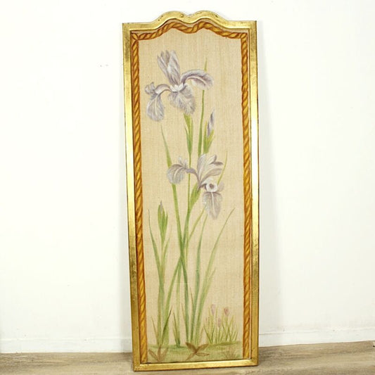 Arazzo antico Pannello da parete decorativo succo d'erba liberty dipinto su tela Quadri