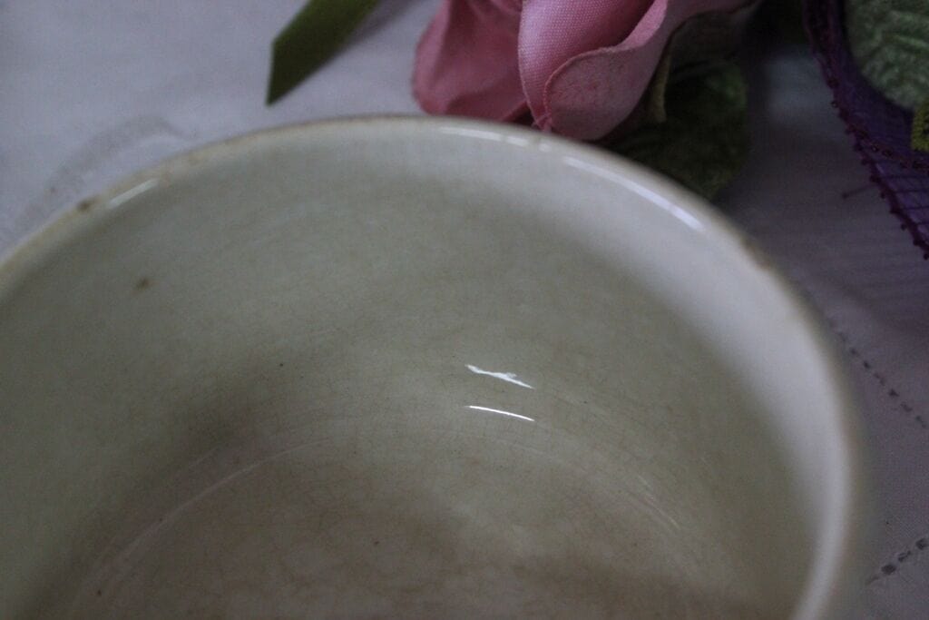 BARATTOLO VINTAGE IN CERAMICA VILLEROY & BOCH / VASETTO D'EPOCA CON COPERCHIO Ceramiche e Porcellane