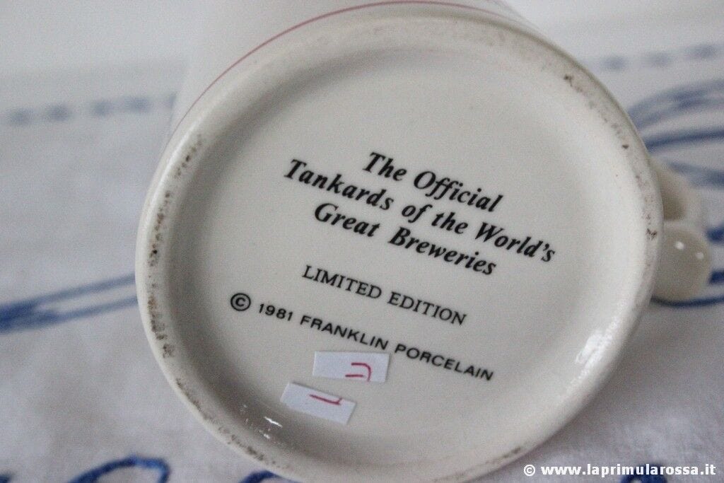 BOCCALE BIRRA VINTAGE DA COLLEZIONE IN CERAMICA CERVEZA DOS EQUIS BEER MUG Birra & dintorni