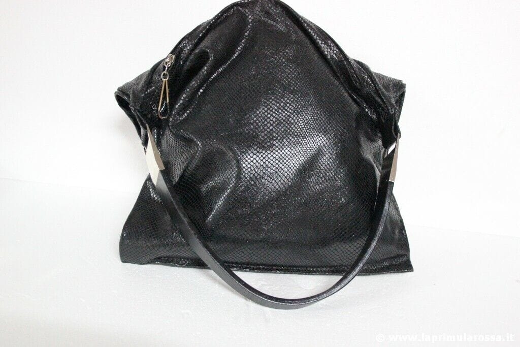 BORSA A SPALLA TENTAZIONE DUE VINTAGE IN SIMILPELLE E PELLE - ITALIAN HAND BAG Borse Scialli & Foulard