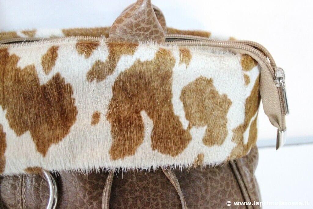 BORSA VINTAGE IN VERA PELLE MADE IN ITALY VINTAGE HANDBAG GENUINE LEATHER Borse Scialli & Foulard