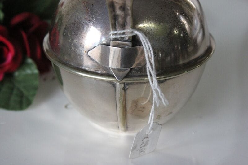 BRICCO D'EPOCA PER IL LATTE H cm 10 - BROCCHETTA VINTAGE PER PANNA Sheffield & Argento