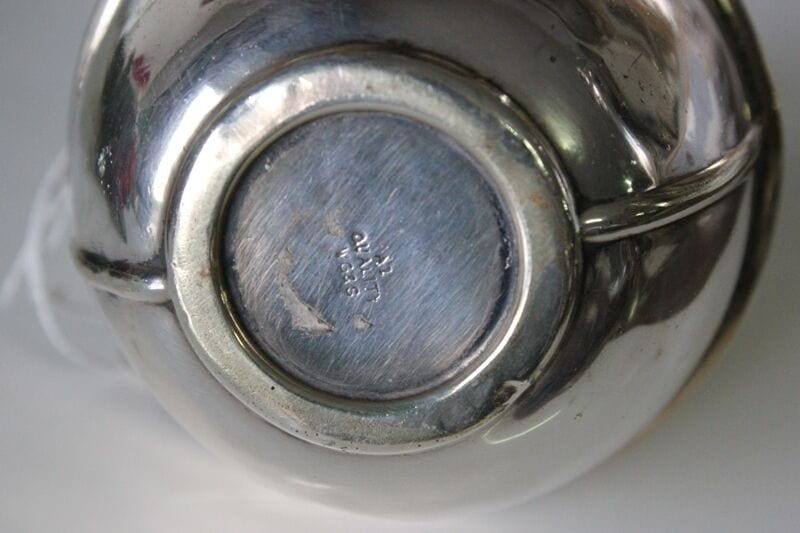 BRICCO D'EPOCA PER IL LATTE H cm 10 - BROCCHETTA VINTAGE PER PANNA Sheffield & Argento