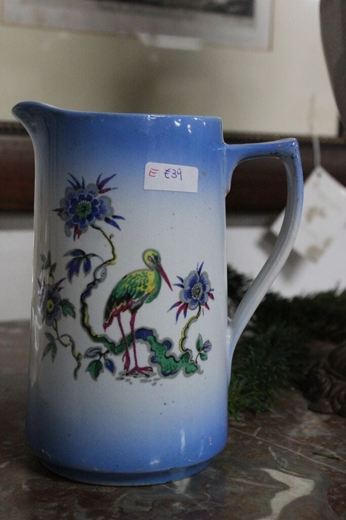 BROCCA D'EPOCA IN CERAMICA VECCHIA CARAFFA H cm 17 - VINTAGE POTTERY JUG Ceramiche e Porcellane