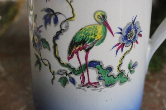 BROCCA D'EPOCA IN CERAMICA VECCHIA CARAFFA H cm 17 - VINTAGE POTTERY JUG Ceramiche e Porcellane