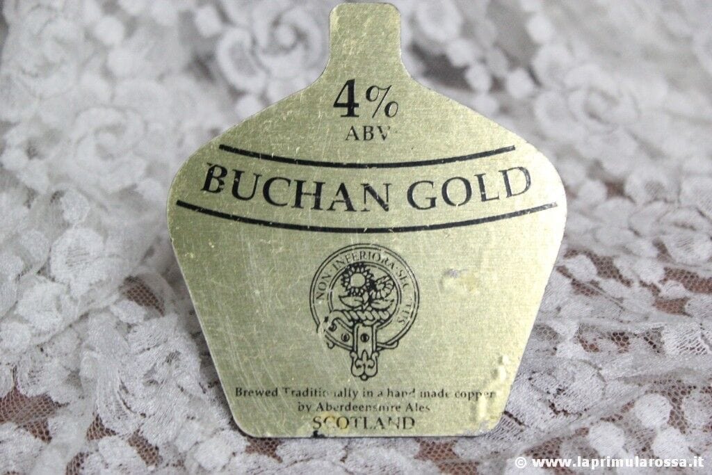 BUCHAN GOLD BEER CLIP VINTAGE X POMPA DI BIRRA VINTAGE PUMP CLIP Birra & dintorni
