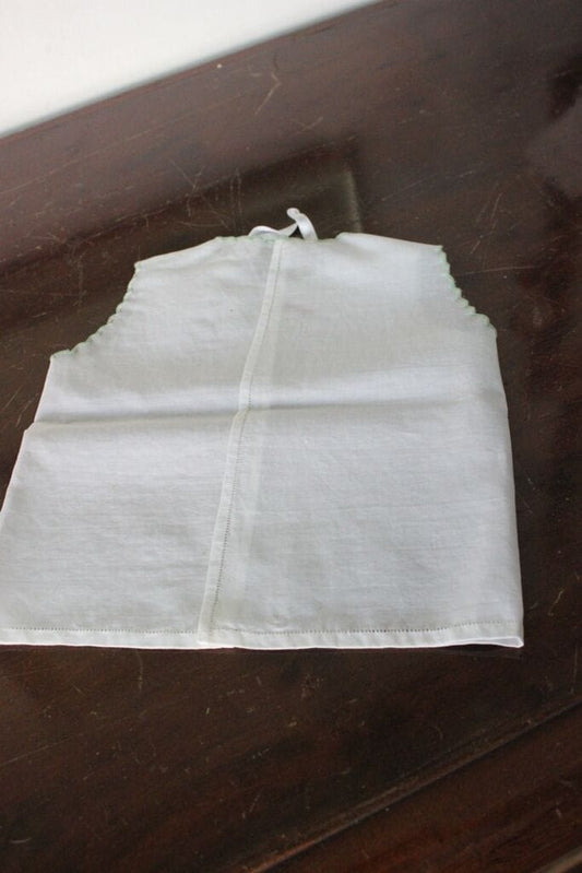 CAMICINO VINTAGE DELLA FORTUNA PER NEONATO - CAMICINA CON RICAMO ESEGUITO A MANO Corredo Pizzi e Tessuti