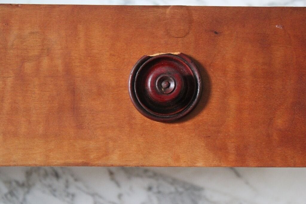 CASSETTO ANTICO IN LEGNO L. CM 96 / TECA D'EPOCA / MENSOLA / SCATOLA Scatole in legno
