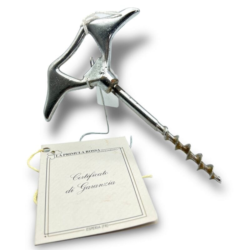 Cavatappi cromato antico da collezione d epoca corkscrew vintage tirebouchon Cavatappi