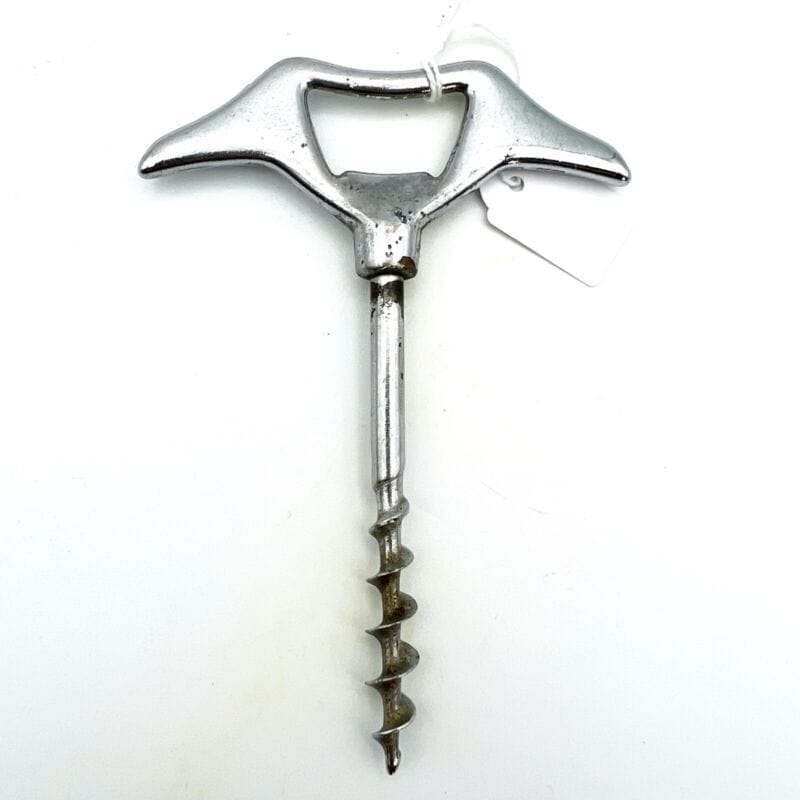 Cavatappi cromato antico da collezione d epoca corkscrew vintage tirebouchon Cavatappi