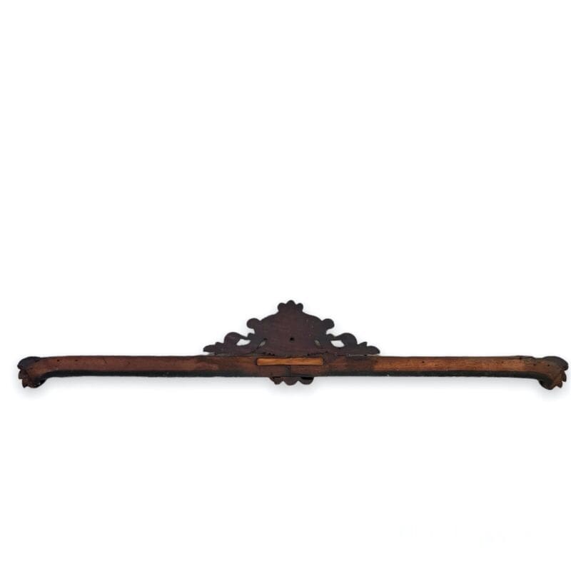 Cimasa antica in legno fregio sovraporta sopra porta intaglio vintage epoca 800 Complementi d'arredo