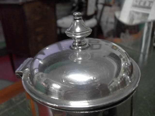 CIOCCOLATIERA ANTICA N SILVER PLATE ELKINGTON & Co - CAFFETTIERA D'EPOCA H cm20 Sheffield & Argento